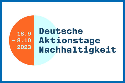 Deutsche Aktionstage Nachhaltigkeit 2023: Gemeinsam Zeichen Für ...